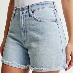 Abercrombie & Fitch High Rise Dad Short Curvy Love Women’s size 34 / 18